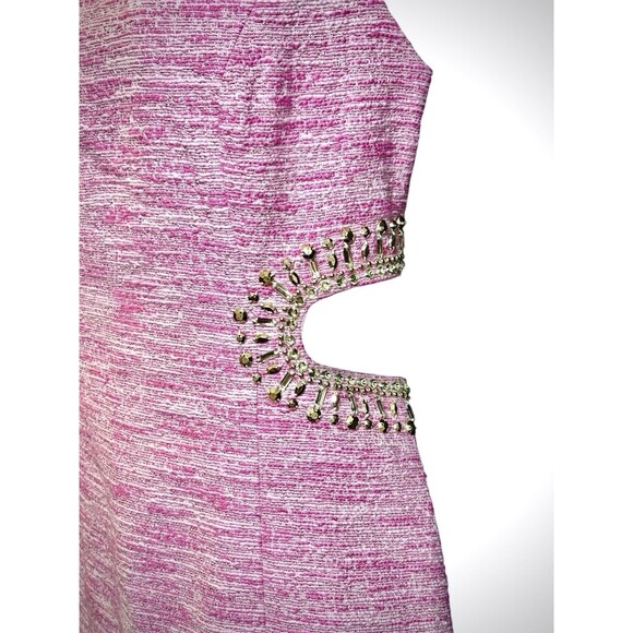 LILLY PULITZER~Catie Shift Dress Resort Pink Tropics Resort Boucle~Size 8~ $278 - Picture 8 of 16